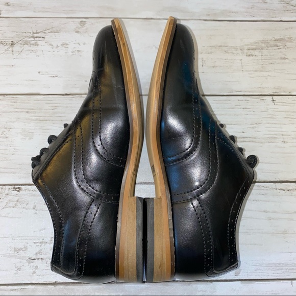 STACY ADAMS Boy’s Wingtip Dress Shoes Sz 12 - Picture 9 of 9